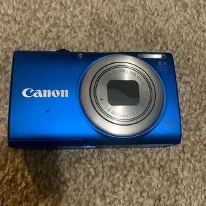 Canon Digital Photo Camera Powershot A4000 IS HD 16.0MP Blue Camera Only